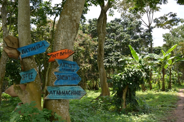 Bayimba Foundation Lunkulu Island Signaletics