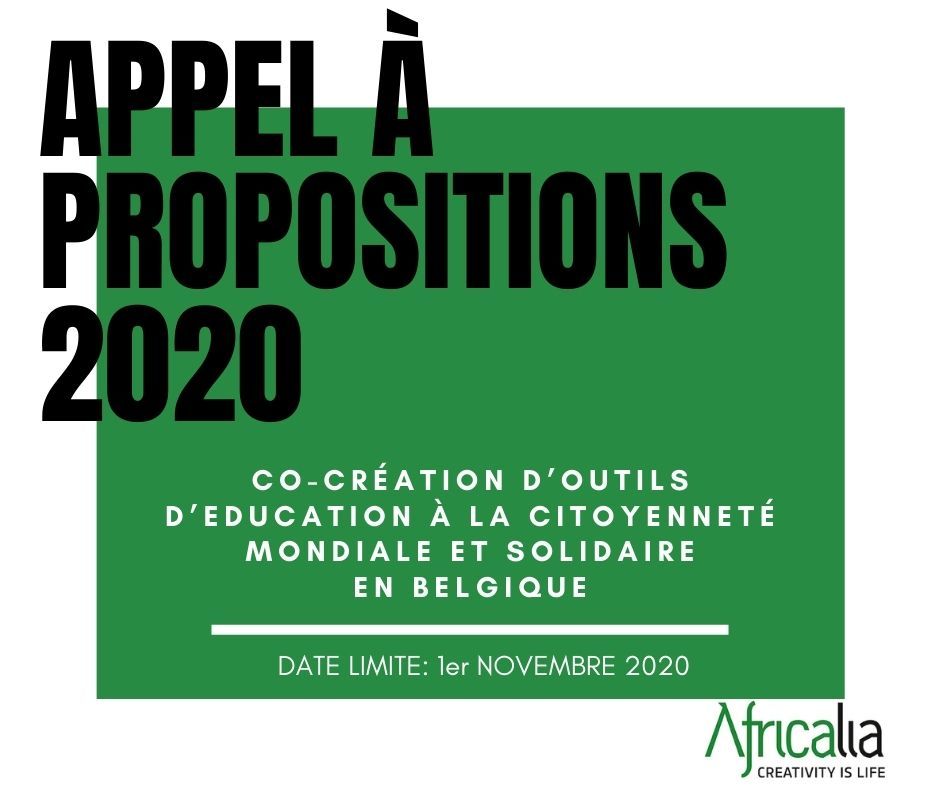 Appel à propositions 2020 : co-création d’outils d’Education à la Citoyenneté Mondiale et Solidaire en Belgique